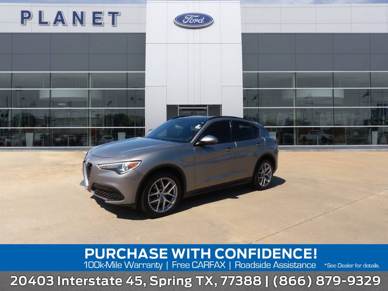 2018 Alfa Romeo Stelvio Ti Sport — SUV — 63,653 mi — Spring, TX