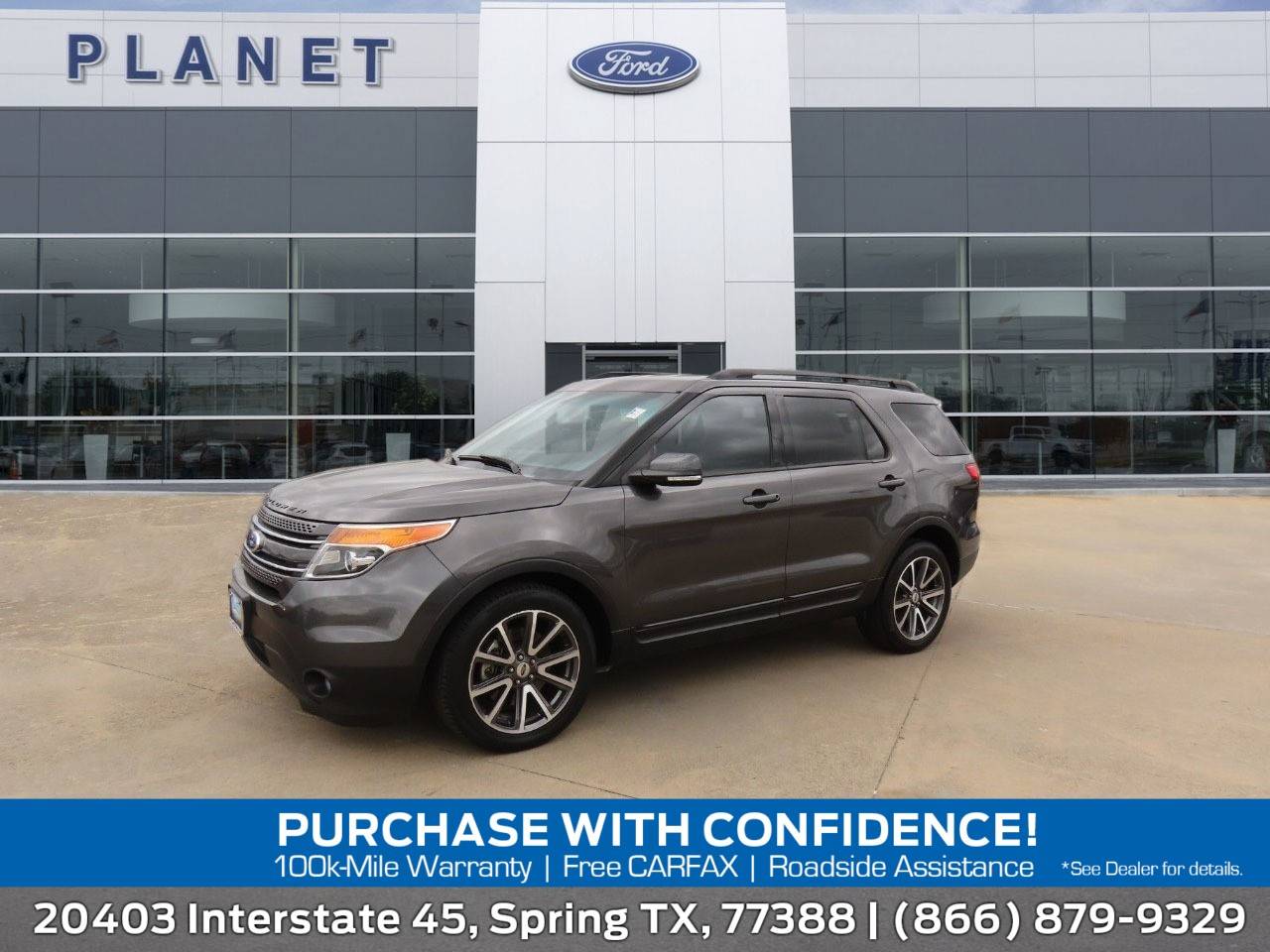 2015 Ford Explorer XLT — SUV — 112,482 mi — Spring, TX