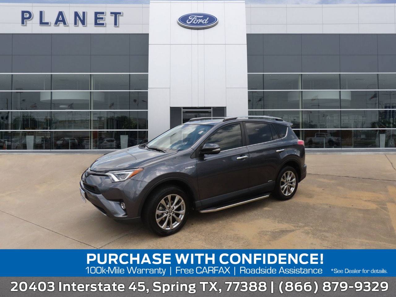 2018 Toyota RAV4 Hybrid Limited — SUV — 64,560 mi — Spring, TX