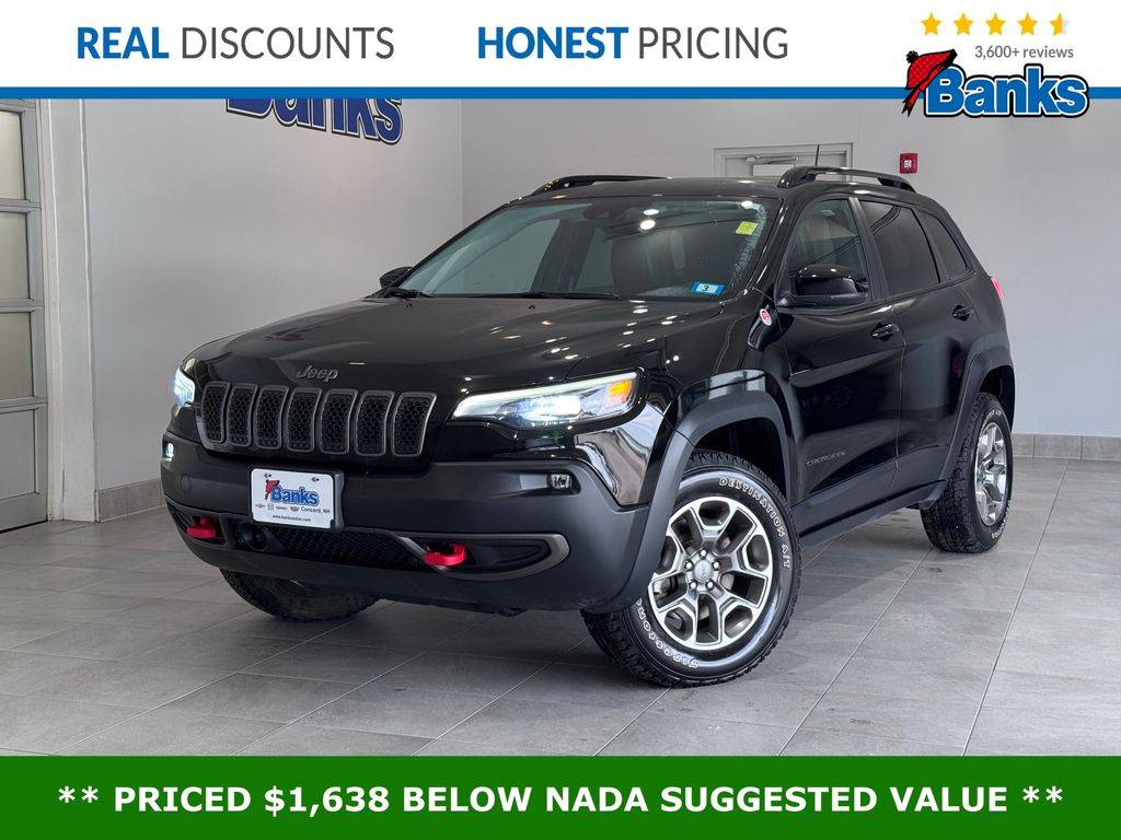 2022 Jeep Cherokee Trailhawk — SUV — 35,548 mi — Concord, NH