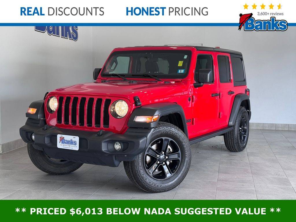 2020 Jeep Wrangler Sport Altitude — SUV — 63,809 mi — Concord, NH