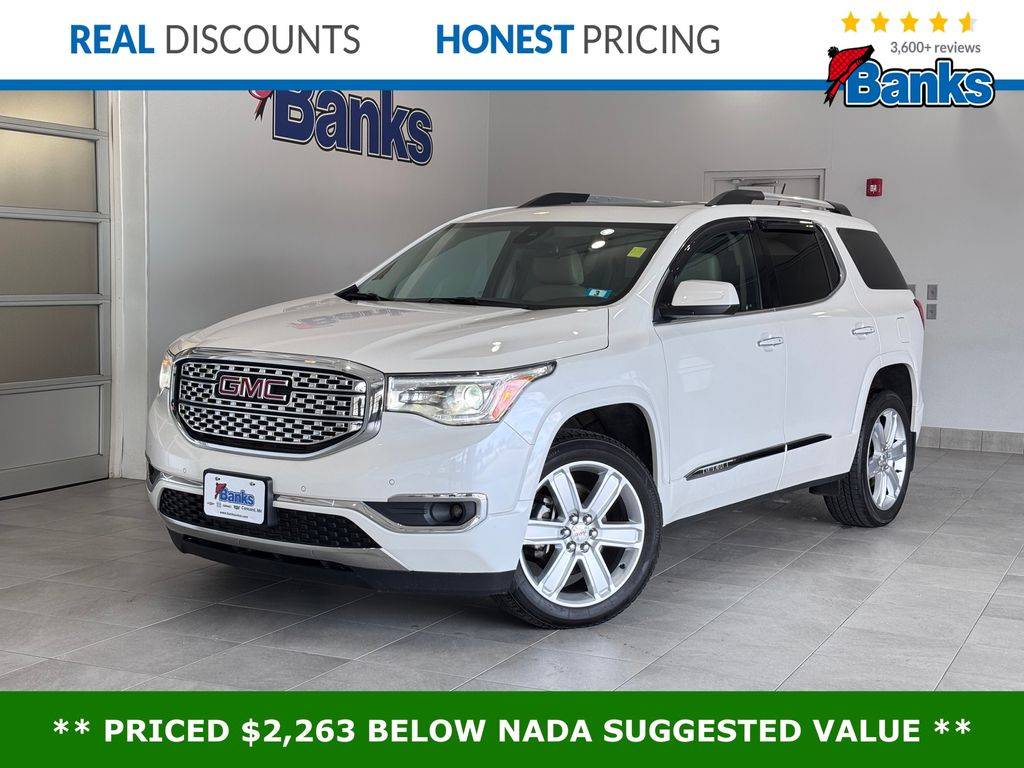 2019 GMC Acadia Denali — SUV — 82,215 mi — Concord, NH