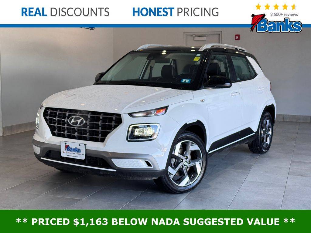2022 Hyundai Venue Limited — SUV — 16,281 mi — Concord, NH