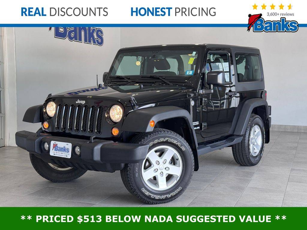 2017 Jeep Wrangler Sport — SUV — 79,114 mi — Concord, NH