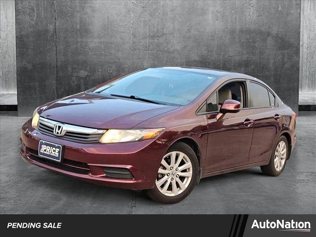 2012 Honda Civic EX — Sedan — 83,504 mi — Ft. Worth, TX
