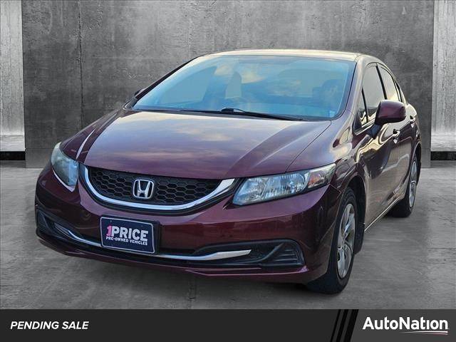 2013 Honda Civic LX — Sedan — 68,405 mi — Fort Worth, TX