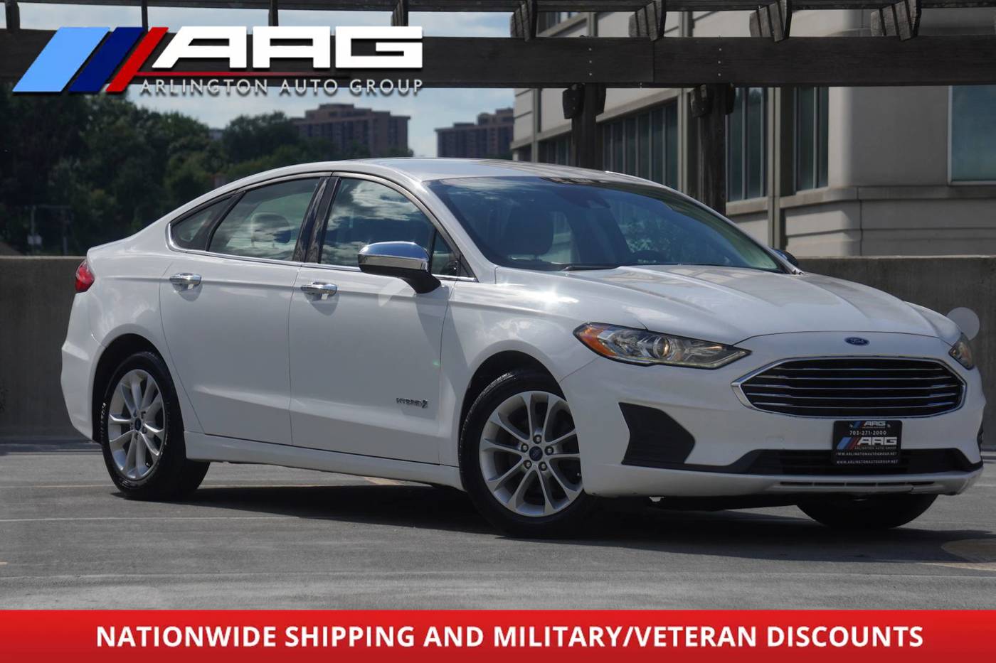 2019 Ford Fusion Hybrid SE — Sedan — 104,841 mi — Arlington, VA