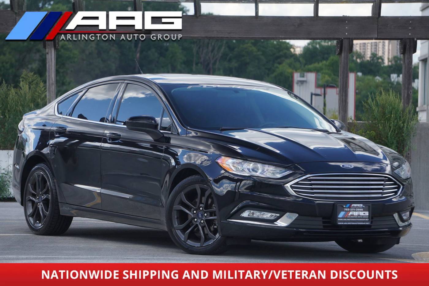 2018 Ford Fusion SE — Sedan — 106,820 mi — Arlington, VA