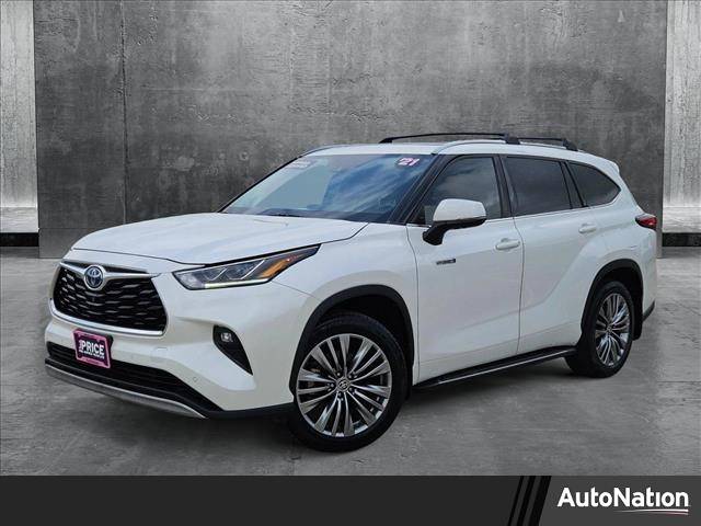 2021 Toyota Highlander Hybrid Platinum — SUV — 74,666 mi — Corpus Christi, TX