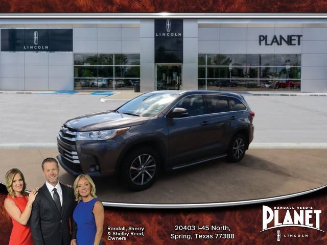 2017 Toyota Highlander XLE — SUV — 118,429 mi — Spring, TX