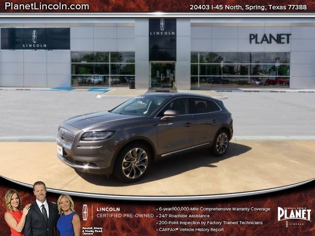 2022 Lincoln Nautilus Reserve — SUV — 20,208 mi — Spring, TX