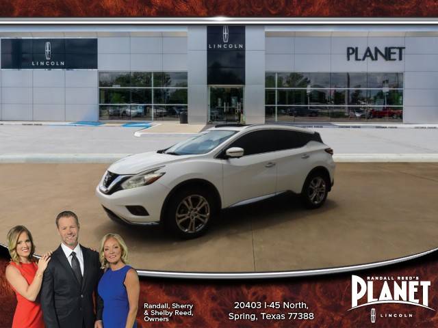 2016 Nissan Murano Platinum — SUV — 54,321 mi — Spring, TX