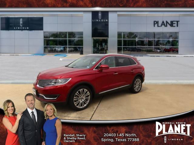 2017 Lincoln MKX Reserve — SUV — 53,588 mi — Spring, TX