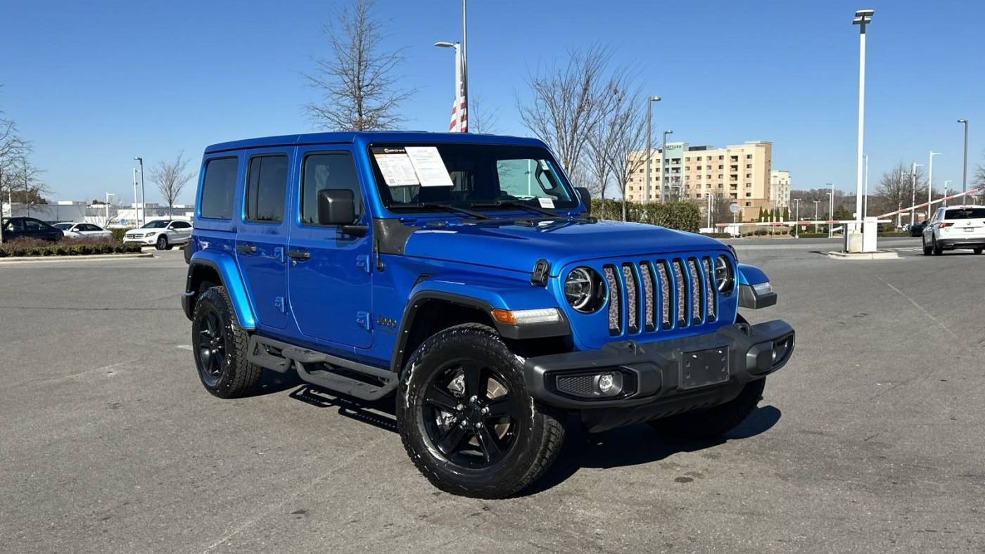 2021 Jeep Wrangler Sahara Altitude — SUV — 55,733 mi — Concord, NC