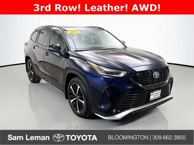 2022 Toyota Highlander XSE — SUV — 63,009 mi — Bloomington, IL