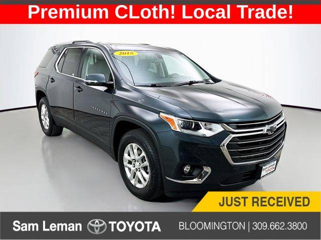 2018 Chevrolet Traverse LT Cloth — SUV — 69,263 mi — Bloomington, IL