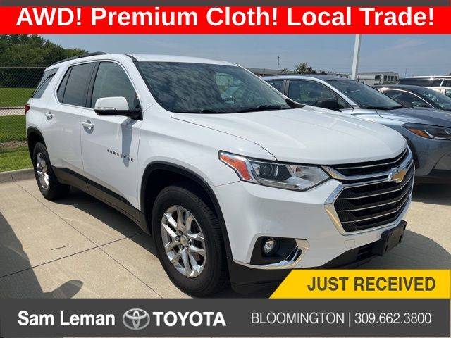 2019 Chevrolet Traverse LT Cloth — SUV — 93,652 mi — Bloomington, IL