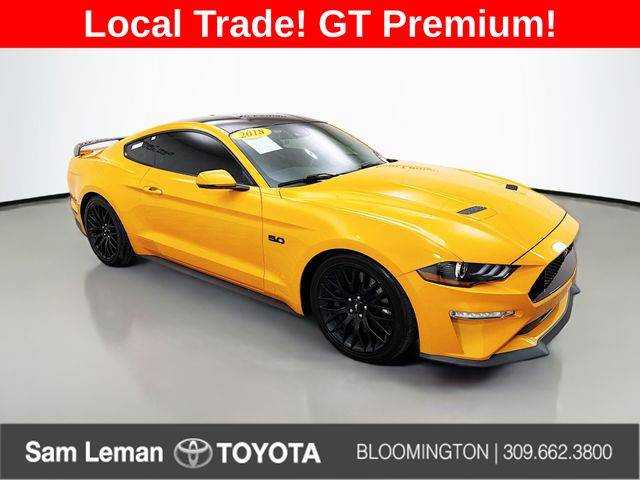 2018 Ford Mustang GT Premium — Coupe — 37,087 mi — Bloomington, IL