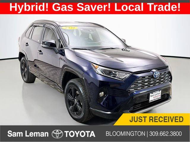 2021 Toyota RAV4 Hybrid XSE — SUV — 52,554 mi — Bloomington, IL