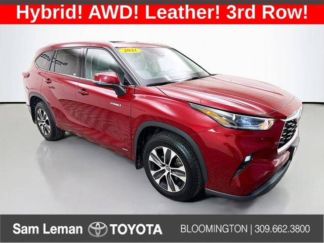2021 Toyota Highlander Hybrid XLE — SUV — 100,035 mi — Bloomington, IL