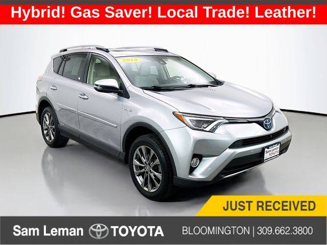 2018 Toyota RAV4 Hybrid Limited — SUV — 104,137 mi — Bloomington, IL