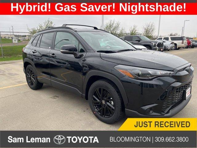 2025 Toyota Corolla Cross Hybrid Nightshade Edition — SUV — 11 mi — Bloomington, IL
