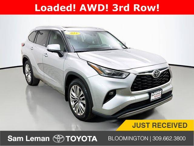 2023 Toyota Highlander Platinum — SUV — 9,367 mi — Bloomington, IL