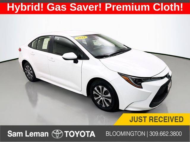 2022 Toyota Corolla Hybrid LE — Sedan — 25,250 mi — Bloomington, IL