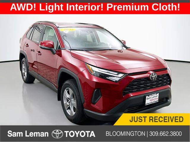 2022 Toyota RAV4 XLE — SUV — 54,537 mi — Bloomington, IL