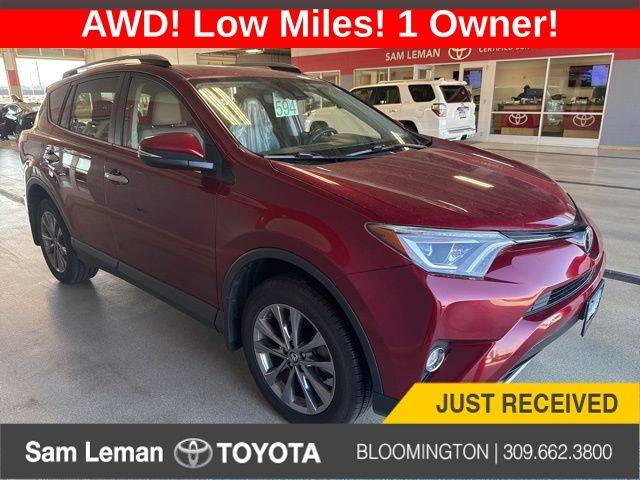 2018 Toyota RAV4 Limited — SUV — 55,274 mi — Bloomington, IL