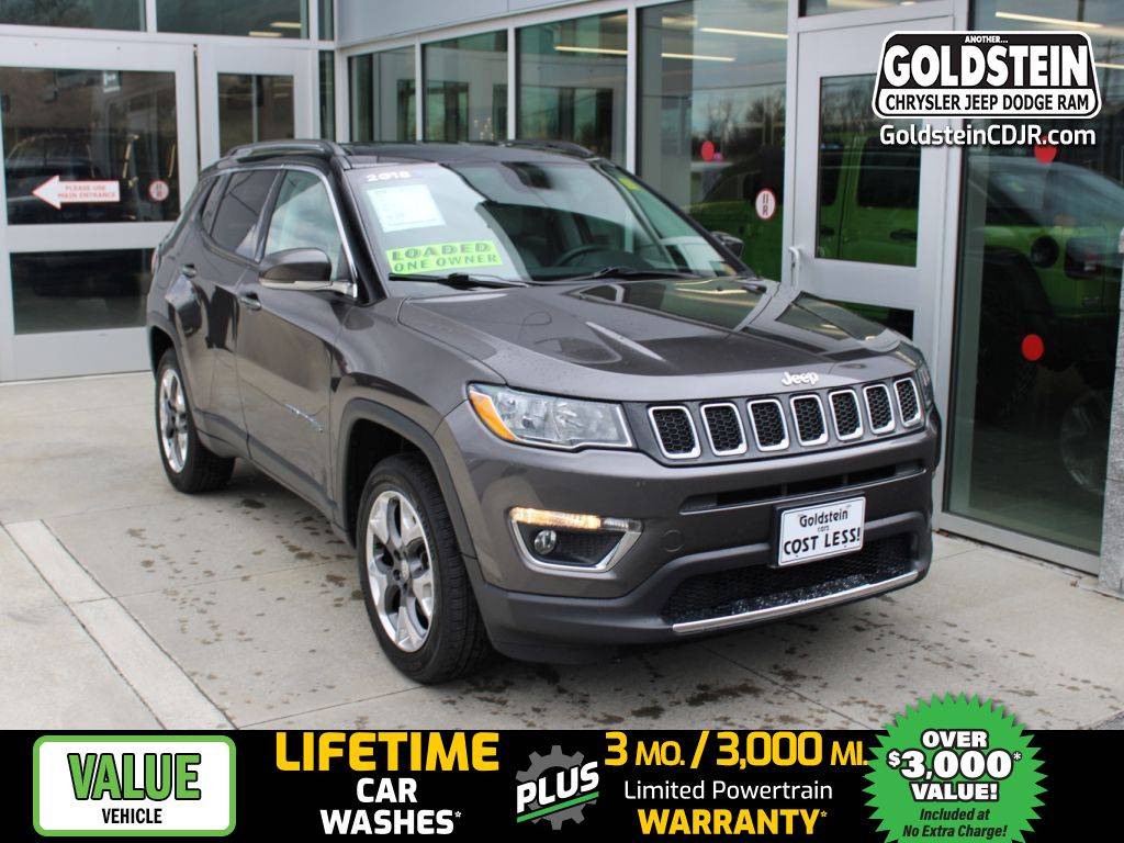 2018 Jeep Compass Limited — SUV — 59,125 mi — Latham, NY
