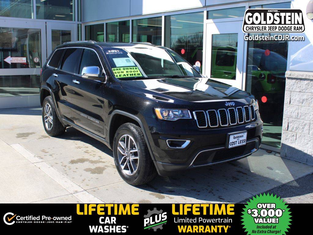2021 Jeep Grand Cherokee WK Limited — SUV — 71,498 mi — Latham, NY