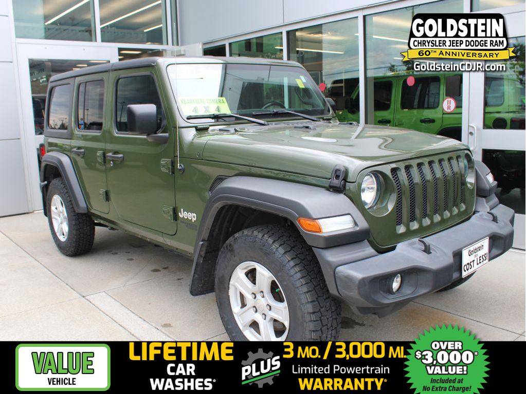 2021 Jeep Wrangler Sport S — SUV — 78,241 mi — Latham, NY