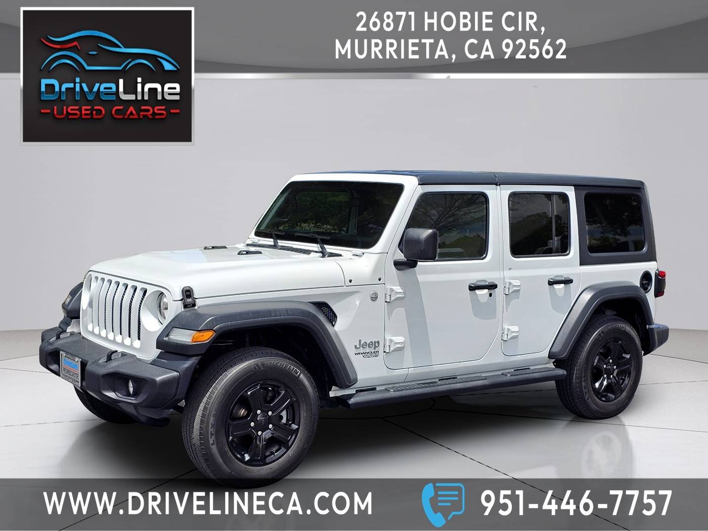 2020 Jeep Wrangler Sport — SUV — 46,605 mi — Murrieta, CA