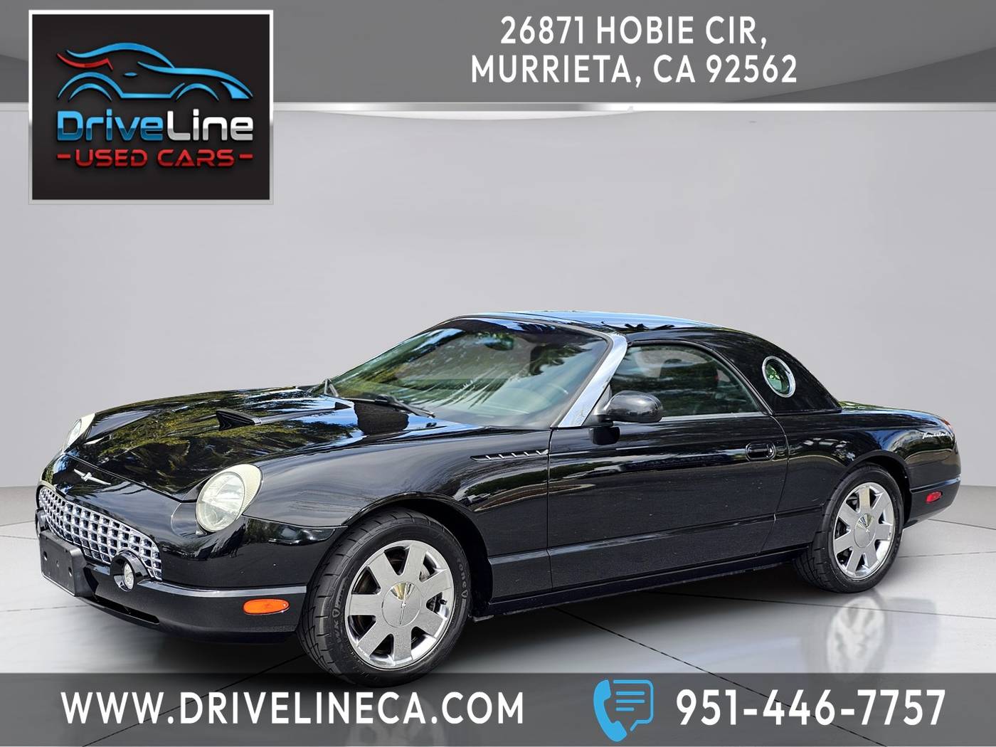 2002 Ford Thunderbird Deluxe — Convertible — 47,485 mi — Murrieta, CA