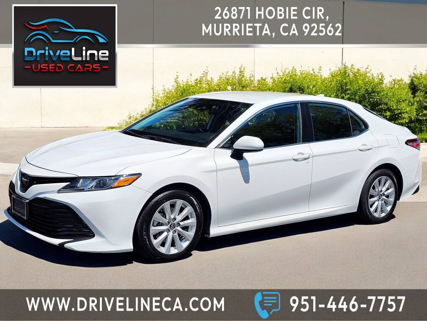 2020 Toyota Camry LE — Sedan — 51,229 mi — Murrieta, CA