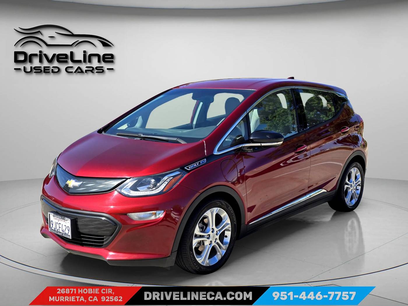 2019 Chevrolet Bolt EV LT — Hatchback — 46,983 mi — Murrieta, CA