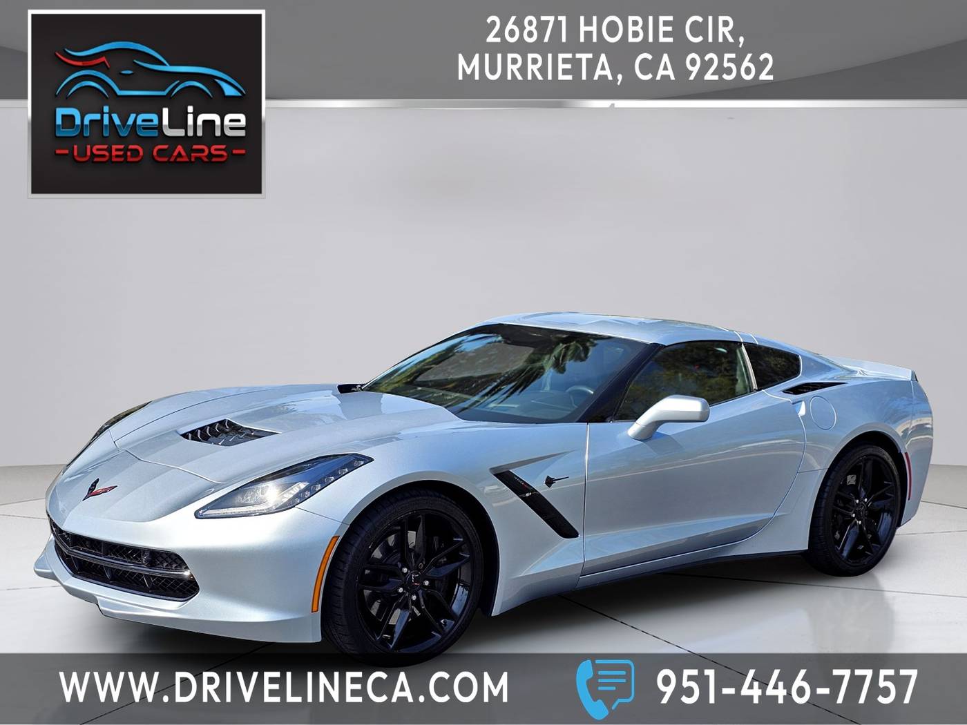 2017 Chevrolet Corvette Z51 2LT — Coupe — 25,304 mi — Murrieta, CA