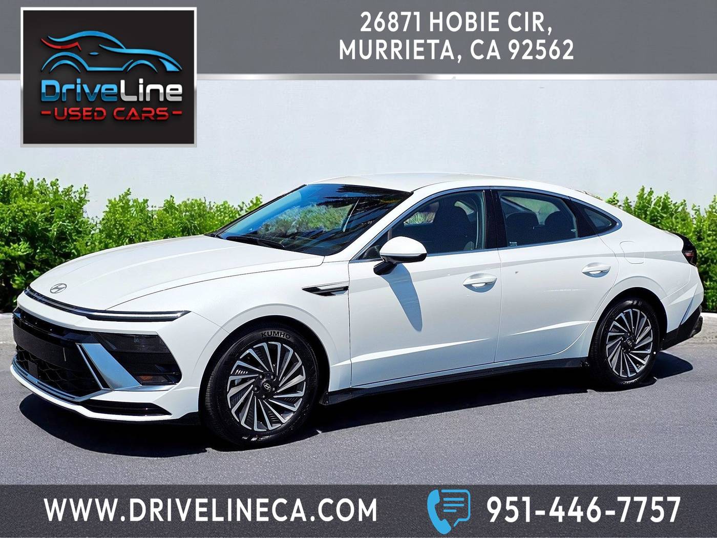 2024 Hyundai Sonata Hybrid SEL — Sedan — 4,134 mi — Murrieta, CA