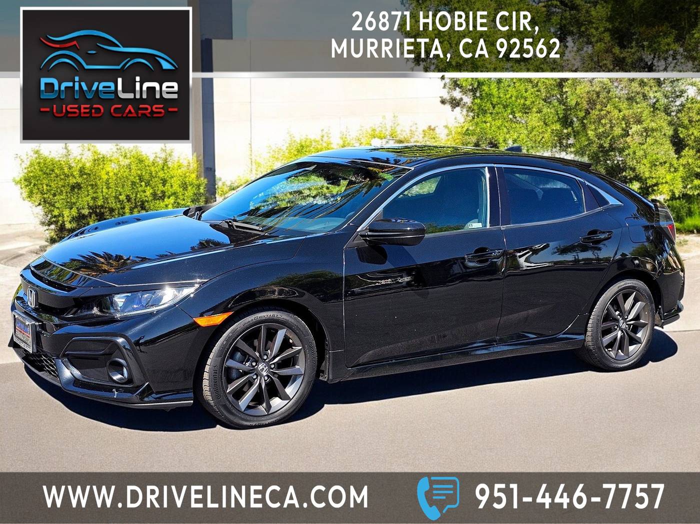 2021 Honda Civic EX — Hatchback — 19,824 mi — Murrieta, CA