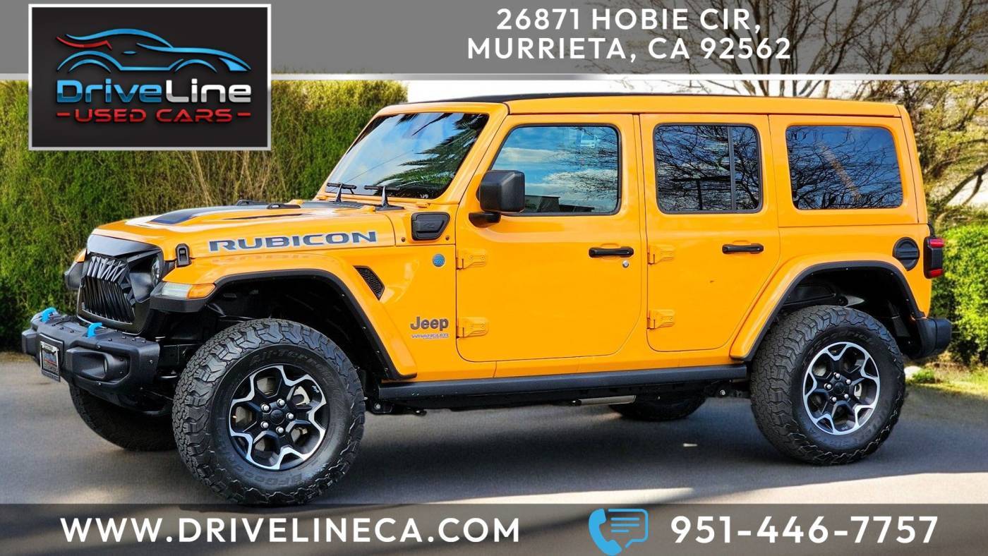 2021 Jeep Wrangler Rubicon 4xe — SUV — 43,525 mi — Murrieta, CA