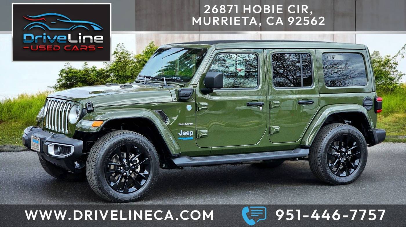 2021 Jeep Wrangler Sahara 4xe — SUV — 18,754 mi — Murrieta, CA