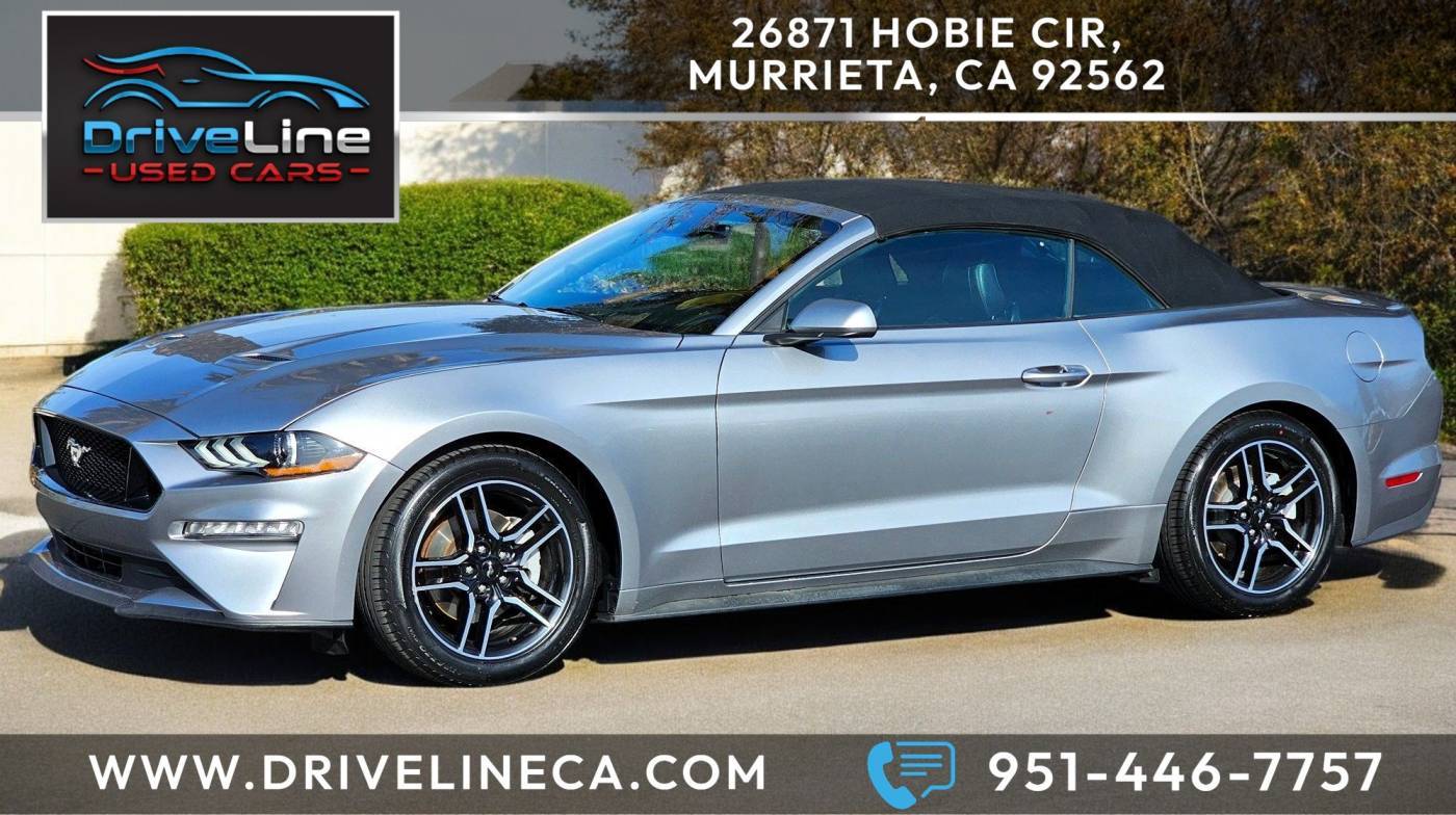 2022 Ford Mustang EcoBoost Premium — Convertible — 64,847 mi — Murrieta, CA