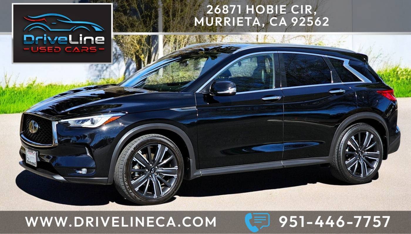2021 INFINITI QX50 LUXE — SUV — 37,425 mi — Murrieta, CA