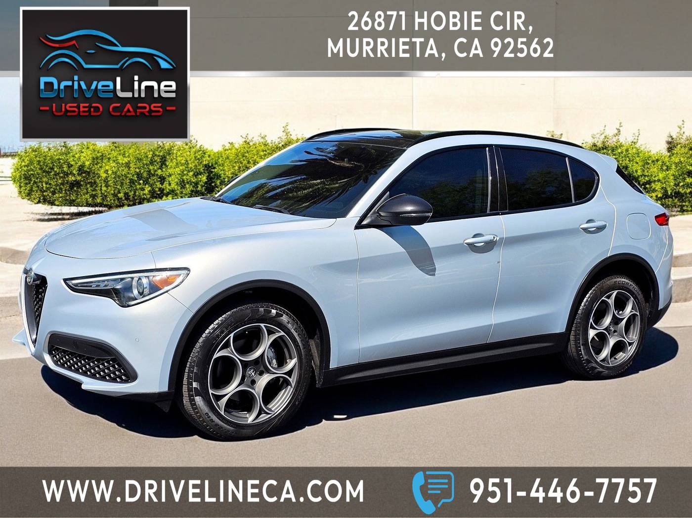 2021 Alfa Romeo Stelvio Sprint — SUV — 61,155 mi — Murrieta, CA