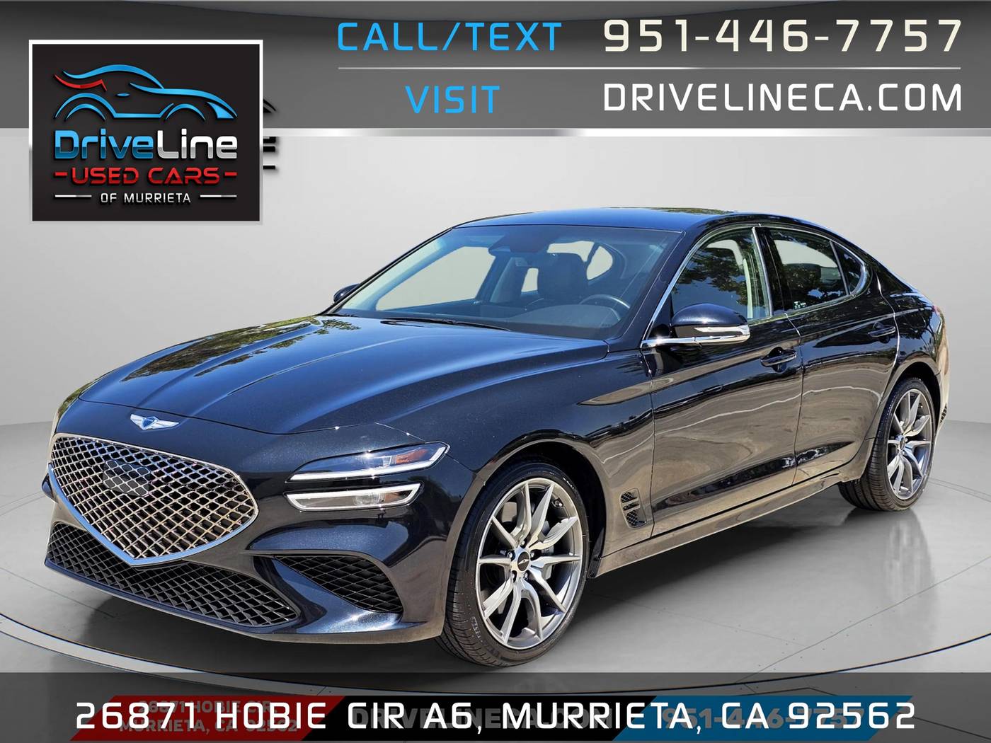 2025 Genesis G70 2.5T — Sedan — 4,744 mi — Murrieta, CA