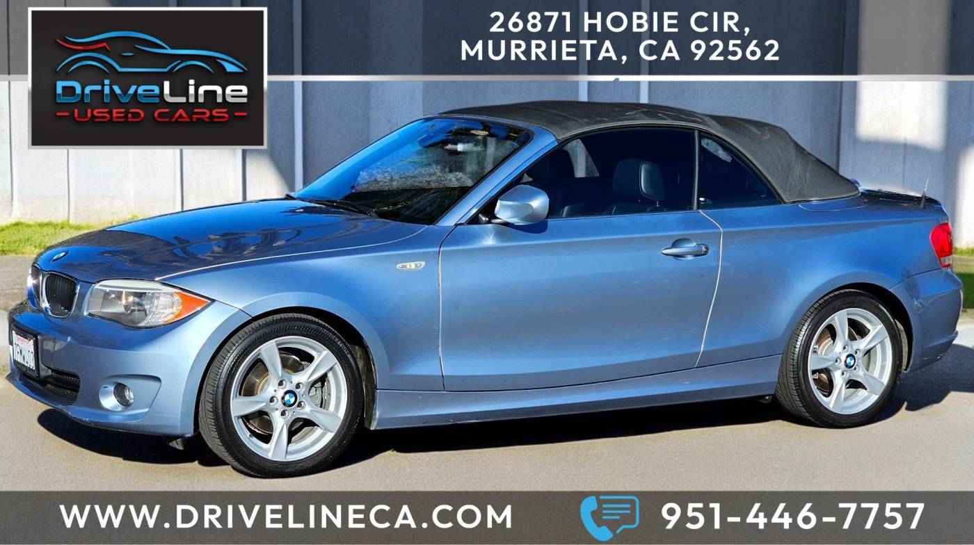 2013 BMW 1 Series 128i — Convertible — 60,860 mi — Murrieta, CA