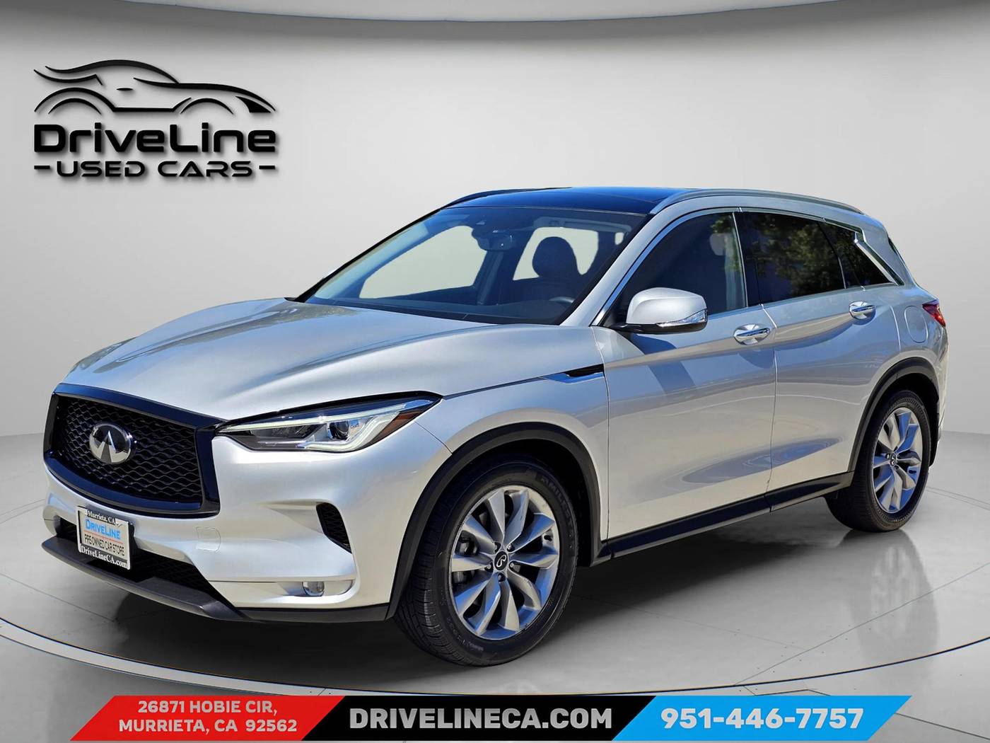 2021 INFINITI QX50 LUXE — SUV — 17,053 mi — Murrieta, CA