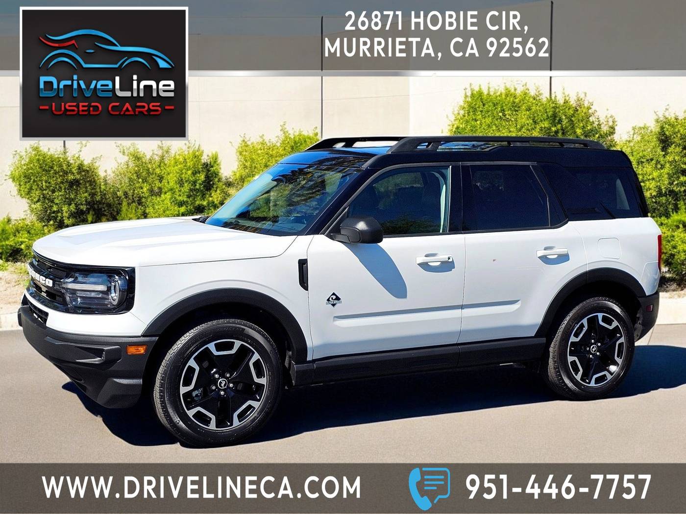 2024 Ford Bronco Sport Outer Banks — SUV — 7,786 mi — Murrieta, CA