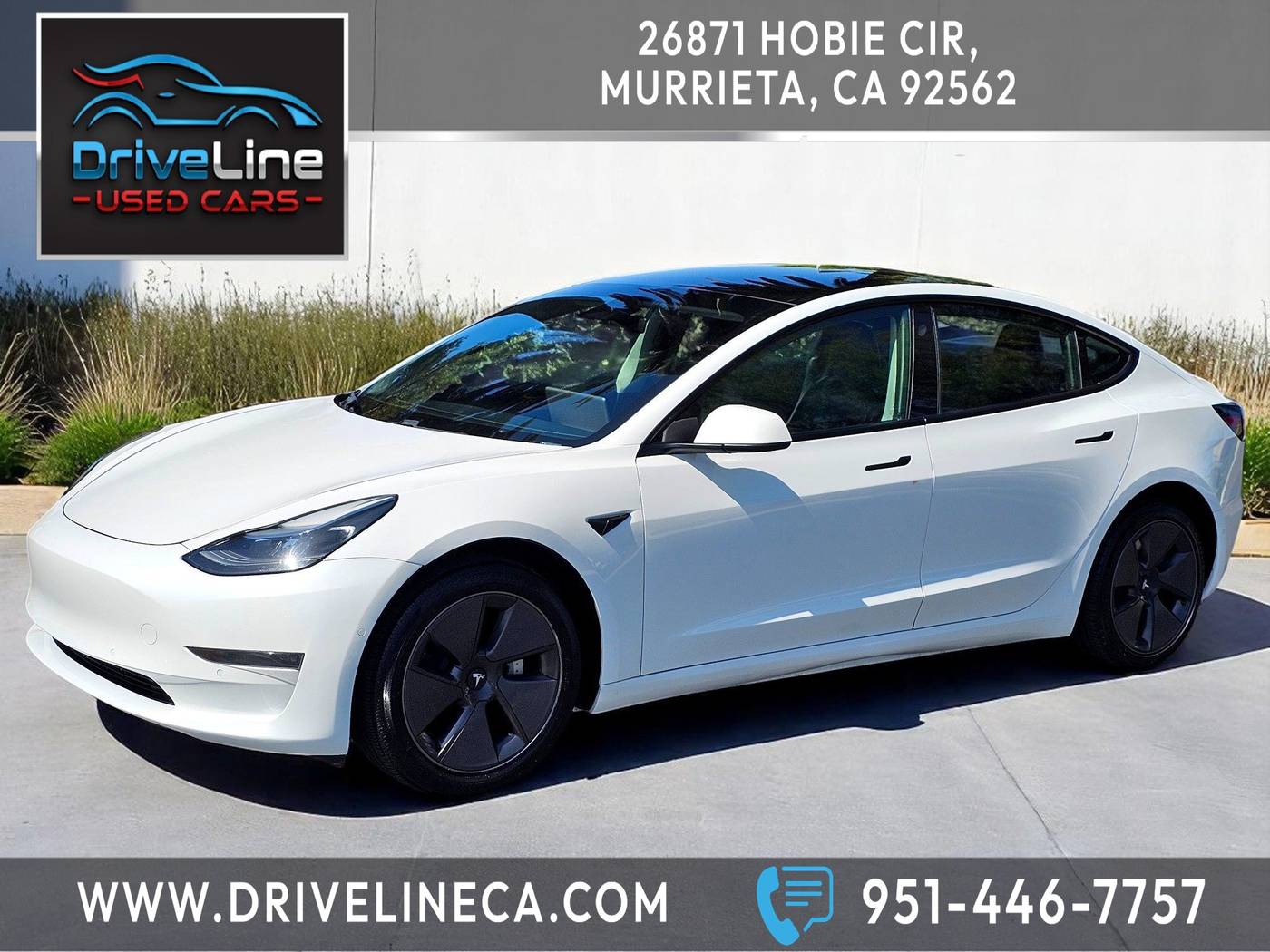 2021 Tesla Model 3 Standard Range Plus — Sedan — 44,015 mi — Murrieta, CA